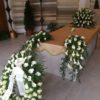 Ravatal díszítés Görög koszorúval, és dísszel